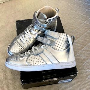 Creative recreation high tops in silver